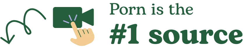 Porn is the #1 source